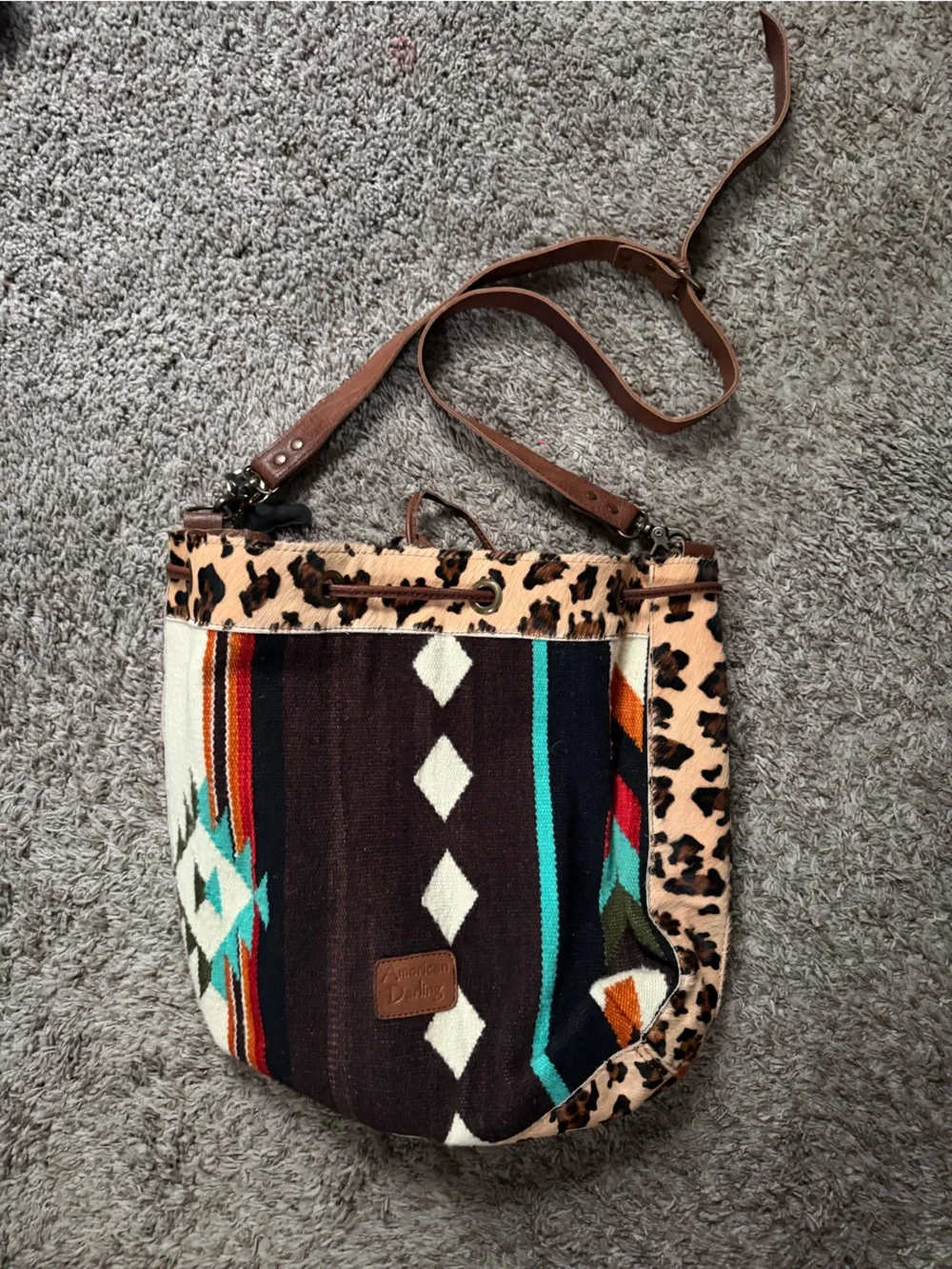 American Darling Saddle Blanket “Life” bag